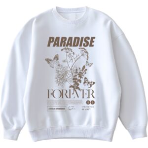 SUDADERA PARADISE FOREVER ALGODON DAMA UNISEX