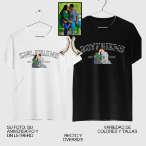 playera san valentin boyfriend gilfriend parejas